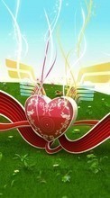 Lade kostenlos 540x960 Hintergrundbilder Hintergrund,Herzen,Liebe,Valentinstag für Handy oder Tablet herunter.