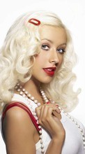 Musik,Menschen,Mädchen,Künstler,Christina Aguilera für Samsung Galaxy Grand Neo Plus