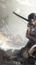 Spiele,Menschen,Mädchen,Bilder,Tomb Raider für Huawei Ascend Y210