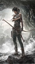 Spiele,Menschen,Mädchen,Bilder,Tomb Raider für Samsung Champ E2652