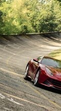 Lade kostenlos Hintergrundbilder Transport,Auto,Roads,Ferrari für Handy oder Tablet herunter.