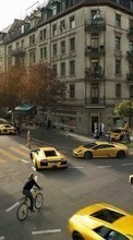 Lade kostenlos Hintergrundbilder Transport,Landschaft,Städte,Auto,Streets,Lamborghini für Handy oder Tablet herunter.