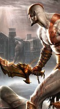 Lade kostenlos Hintergrundbilder Spiele,God of War für Handy oder Tablet herunter.