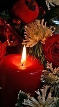 Feiertage,Blumen,Neujahr,Weihnachten,Kerzen für Nokia E5