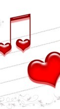 Lade kostenlos Hintergrundbilder Musik,Feiertage,Hintergrund,Herzen,Liebe,Valentinstag für Handy oder Tablet herunter.