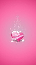 Lade kostenlos Hintergrundbilder Hintergrund,Herzen,Schnee,Liebe,Valentinstag für Handy oder Tablet herunter.