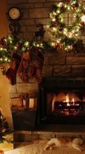 Lade kostenlos Hintergrundbilder Feiertage,Bäume,Neujahr,Interior,Tannenbaum,Weihnachten für Handy oder Tablet herunter.