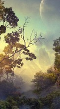 Landschaft,Bäume,Fantasie für Sony Xperia Sola