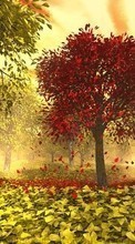 Lade kostenlos Hintergrundbilder Landschaft,Bäume,Herbst,Blätter für Handy oder Tablet herunter.