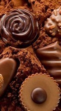 Dessert,Lebensmittel,Schokolade für Sony Ericsson W550