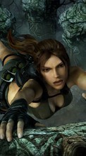 Lade kostenlos 1024x600 Hintergrundbilder Spiele,Mädchen,Lara Croft: Tomb Raider für Handy oder Tablet herunter.