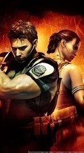 Lade kostenlos Hintergrundbilder Spiele,Mädchen,Männer,Resident Evil für Handy oder Tablet herunter.