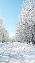 Lade kostenlos Hintergrundbilder Roads,Landschaft,Winterreifen für Handy oder Tablet herunter.