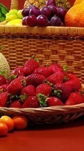Lade kostenlos Hintergrundbilder Obst,Lebensmittel,Erdbeere,Berries für Handy oder Tablet herunter.