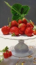 Lade kostenlos Hintergrundbilder Lebensmittel,Berries,Erdbeere für Handy oder Tablet herunter.