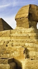 Lade kostenlos Hintergrundbilder Landschaft,Ägypten,Sphinx für Handy oder Tablet herunter.