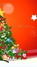 Lade kostenlos 240x320 Hintergrundbilder Feiertage,Neujahr,Tannenbaum,Weihnachten,Bilder für Handy oder Tablet herunter.