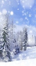 Lade kostenlos Hintergrundbilder Hintergrund,Landschaft,Schnee,Winterreifen für Handy oder Tablet herunter.