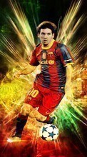 Sport,Menschen,Fußball,Männer,Lionel Andres Messi für Samsung Galaxy R