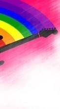Gitarren,Bilder,Regenbogen für Samsung Galaxy Young 2