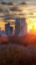 Landschaft,Städte,Sunset für Samsung Galaxy Pocket