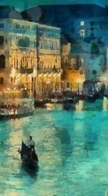 Lade kostenlos Hintergrundbilder Städte,Flüsse,Bilder,Venedig für Handy oder Tablet herunter.