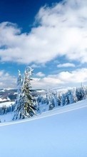 Lade kostenlos Hintergrundbilder Landschaft,Winterreifen,Sky,Mountains,Clouds,Schnee für Handy oder Tablet herunter.