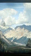 Landschaft,Sky,Mountains für Motorola DEVOUR
