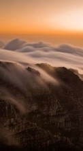 Lade kostenlos Hintergrundbilder Landschaft,Mountains,Clouds für Handy oder Tablet herunter.