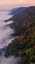 Lade kostenlos 128x160 Hintergrundbilder Landschaft,Mountains,Herbst für Handy oder Tablet herunter.