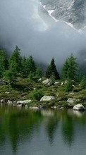 Lade kostenlos Hintergrundbilder Mountains,Seen,Landschaft,Natur für Handy oder Tablet herunter.