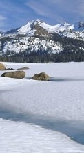 Lade kostenlos Hintergrundbilder Mountains,Landschaft,Natur,Schnee,Winterreifen für Handy oder Tablet herunter.