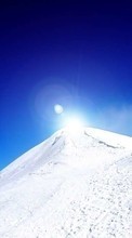 Lade kostenlos 360x640 Hintergrundbilder Landschaft,Winterreifen,Mountains,Schnee für Handy oder Tablet herunter.