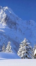 Lade kostenlos Hintergrundbilder Mountains,Schnee,Landschaft,Winterreifen für Handy oder Tablet herunter.