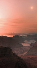 Lade kostenlos Hintergrundbilder Landschaft,Sunset,Mountains für Handy oder Tablet herunter.