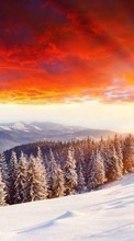Mountains,Landschaft,Sunset für HTC One X