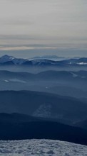 Landschaft,Winterreifen,Mountains für HTC Tattoo