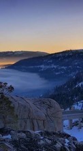 Lade kostenlos Hintergrundbilder Landschaft,Winterreifen,Mountains für Handy oder Tablet herunter.