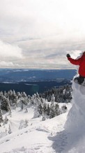 Lade kostenlos Hintergrundbilder Sport,Mountains,Schnee,Snowboarding für Handy oder Tablet herunter.
