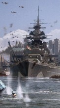 Lade kostenlos Hintergrundbilder Spiele,Schiffe,Sea,War für Handy oder Tablet herunter.