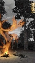 Lade kostenlos Hintergrundbilder Spiele,Feuer,Bonfire,Stalker,S.T.A.L.K.E.R. Shadow of Chernobyl für Handy oder Tablet herunter.