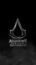 Lade kostenlos Hintergrundbilder Spiele,Logos,Assassins Creed für Handy oder Tablet herunter.