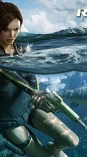 Lade kostenlos 240x320 Hintergrundbilder Spiele,Lara Croft: Tomb Raider für Handy oder Tablet herunter.