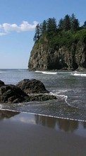 Lade kostenlos Hintergrundbilder Landschaft,Stones,Sea,Strand für Handy oder Tablet herunter.