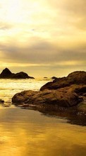 Lade kostenlos Hintergrundbilder Landschaft,Wasser,Stones,Sea,Strand für Handy oder Tablet herunter.