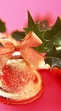 Lade kostenlos Hintergrundbilder Feiertage,Neujahr,Weihnachten,Glockenblumen für Handy oder Tablet herunter.