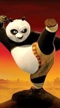 Lade kostenlos Hintergrundbilder Cartoon,Panda Kung-Fu,Bären für Handy oder Tablet herunter.