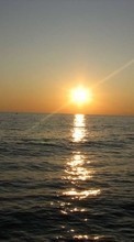 Lade kostenlos Hintergrundbilder Landschaft,Wasser,Sunset,Sky,Sea,Sun für Handy oder Tablet herunter.