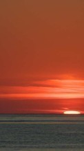 Lade kostenlos Hintergrundbilder Landschaft,Sunset,Sky,Sea,Sun für Handy oder Tablet herunter.