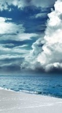 Lade kostenlos Hintergrundbilder Sea,Clouds,Landschaft für Handy oder Tablet herunter.
